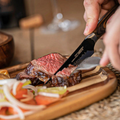 Set 6 Cuchillos Hammer Cuchillos Wayu Cuchillos Acero Wayu Wayu