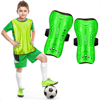 Chalecos Deportivos Petos Para Niños Canilleras Futbol Niño Verde Fluorescente Unica