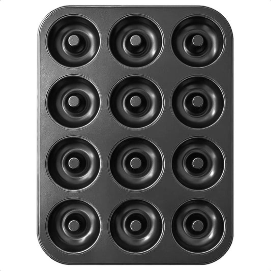 Molde Donuts Molde Antiadherente Para Donas Molde 12 Donas Gris