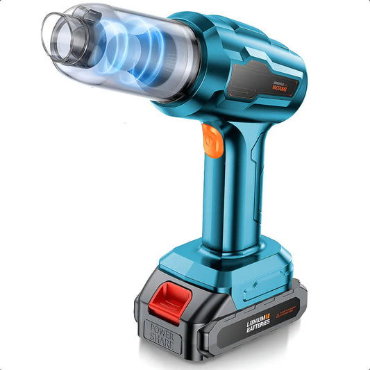 Aspiradora Inalambrica Auto Aspiradora Portatil Auto Aspirar Aspiradora Auto Portatil Filtros Reutilizables Aspiradora De Auto Aspiradora Inalambrica Auto Aspiradora Autos 48v Okshop Azul