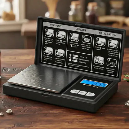 Balanza Digital Gramera De Precision Bascula Digital 500g Okshop Mini Báscula Electrónica Báscula Digital De Bolsillo Báscula De Gramos Mini Báscula Digital De Gramos Gramera 500 Gramos Gramera