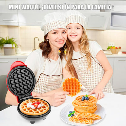 Mini Waflera Maquina Wafles Wafleras Reposteria Mini Wafles