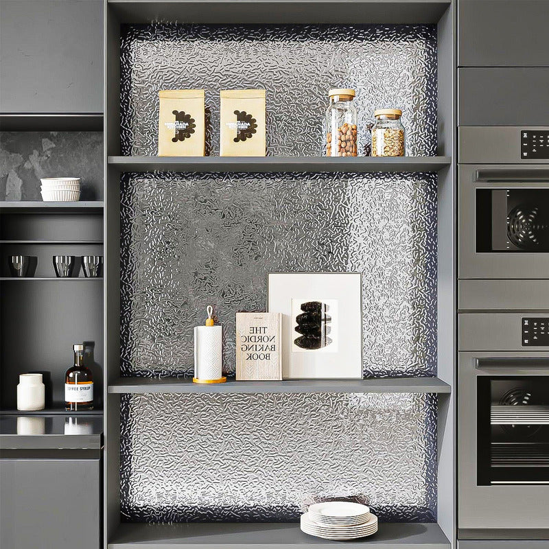 Pack 2 Papel Antigrasa Cocina 3 Metros Papel Aluminio Tapiz