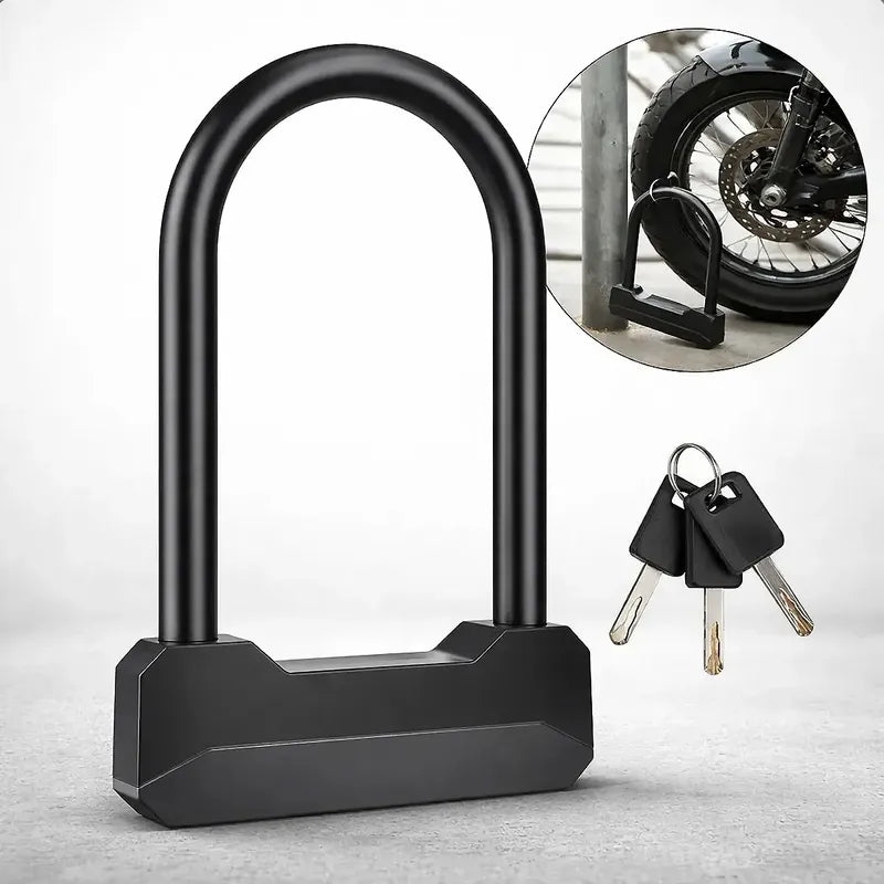 Candado Bicicleta Candado Para Bicicleta Cerradura En U Bici Negro Okshop Cerraduras De Bicicleta Antirrobo Cerradura En U De Bicicleta Candados De Bicicleta Bloqueo En U De Bicicleta