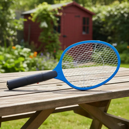 Pack 2 Matamoscas Raqueta Electrica Mata Insectos Recargable Raqueta Okshop Matamoscas Electricos Recargables Raqueta Mata Mosquitos Raqueta Mata Mosca Usb Color Al Azar