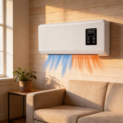Calentador Electrico Calefactor De Pared Calefactor Portatil Blanco