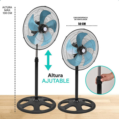 Ventiladores Metalicos Ventilador Pedestal Ventilador 3 En 1