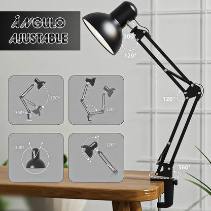 Lampara Escritorio Lampara Velador Lamparas De Lectura Noche Negro Okshop Lamparas De Sobremesa Luz De Lectura Lamparas De Mesa Negro Lampara Mesa Lamparas Velador Negro Lampara Escritorio Negra