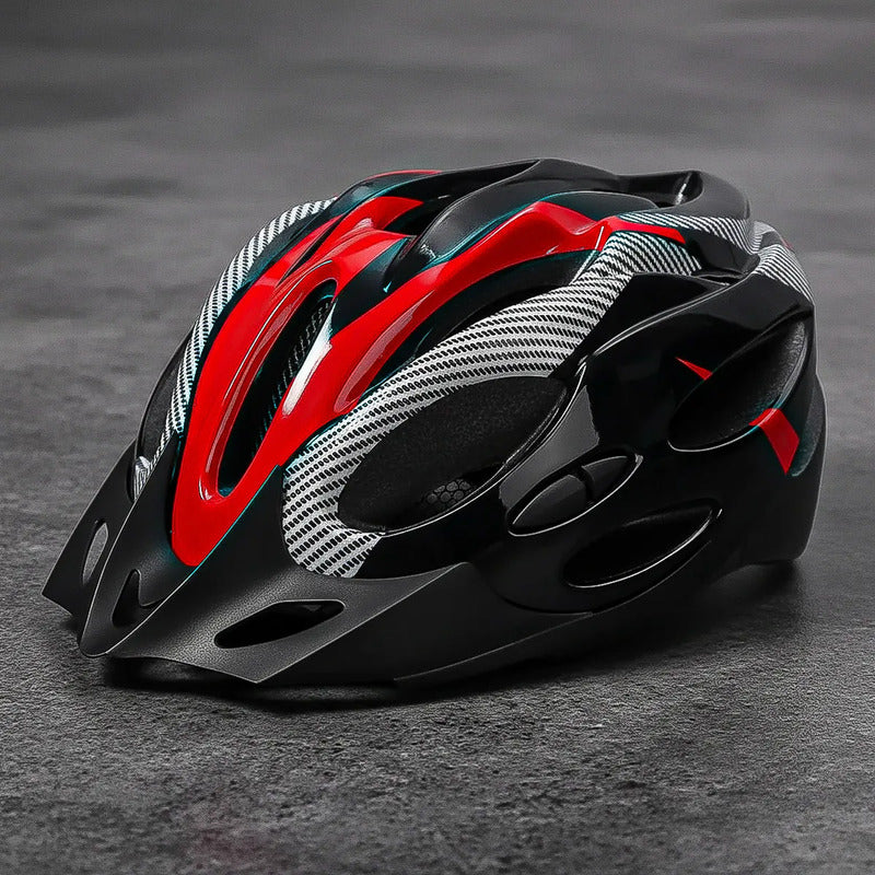 Casco Bici Cascos Bicicletas Casco Bicicleta Casco De Bicicl Negro/rojo Unica