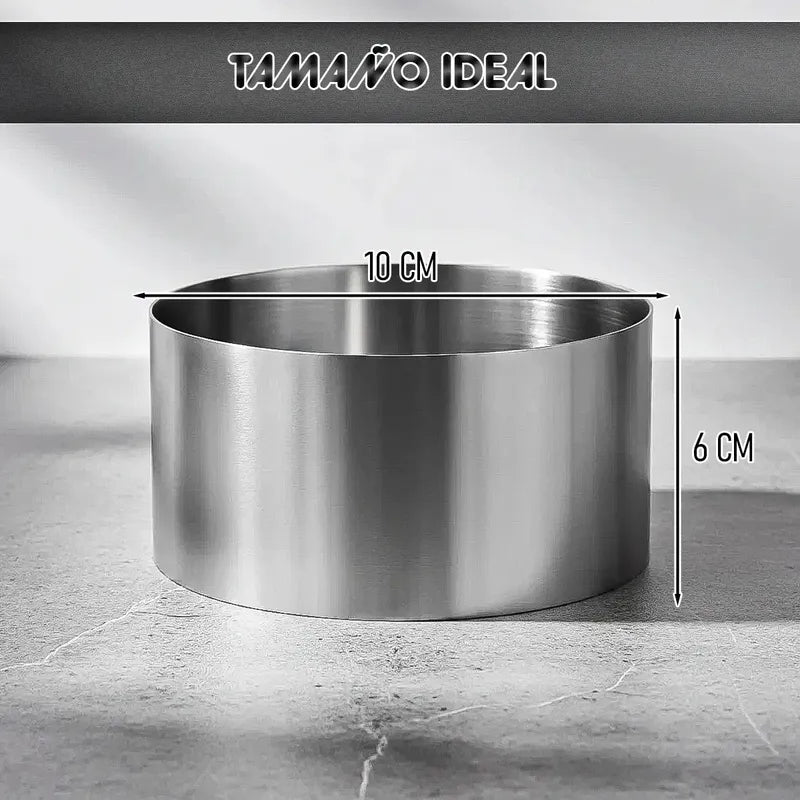 Molde Para Mousse Moldes Redondos Molde Anillo Para Pastel Arca Shopping By Ng Anillos Para Pastel Y Pastelería Mini Anillo De Mousse Ortador De Pasteles De Acero Inoxidable Mini Moldes Para Tarta