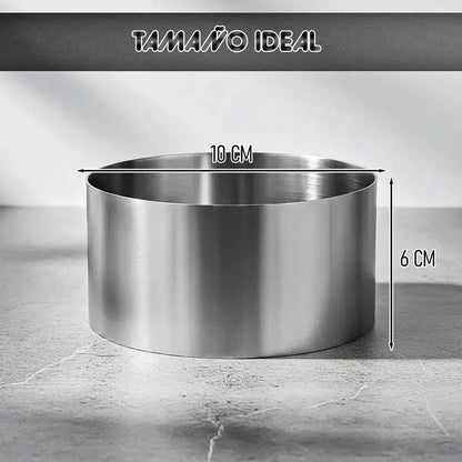 Molde Para Mousse Moldes Redondos Molde Anillo Para Pastel Arca Shopping By Ng Anillos Para Pastel Y Pastelería Mini Anillo De Mousse Ortador De Pasteles De Acero Inoxidable Mini Moldes Para Tarta