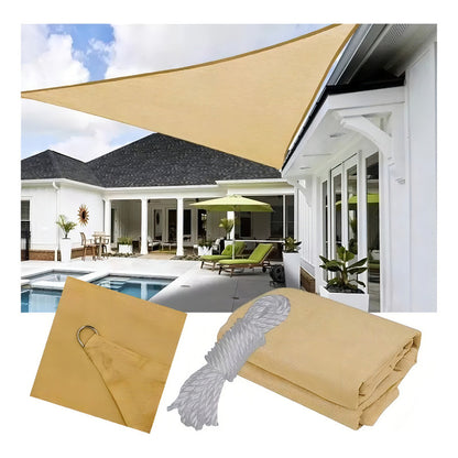 Toldo Vela Sombreadora 3x3x3m Triangular Toldo Okshop Vela Terraza Toldo Sombra Toldo Vela Impermeable Malla Sombreadora Triangular