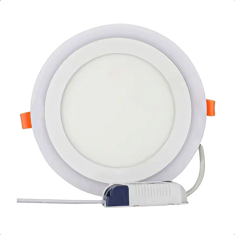 Plafon Led Techo Redondo Focos Led Interior 12+4w Foco Led Blanco