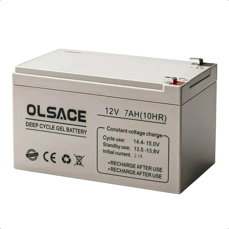 Bateria Recargable 12v7ah Batería De Respaldo Batería Gel
