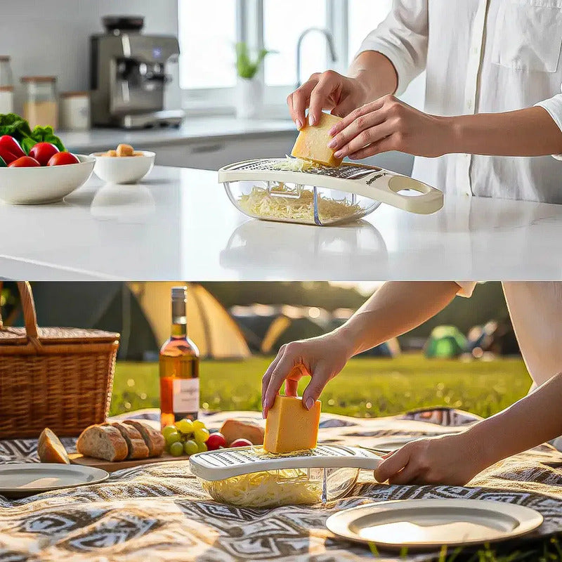 Rallador Queso Keep Rallador Recipiente Ralladores Keep Okshop Rallador De Queso Y Vegetales Rallador De Plastico Keep... Beige
