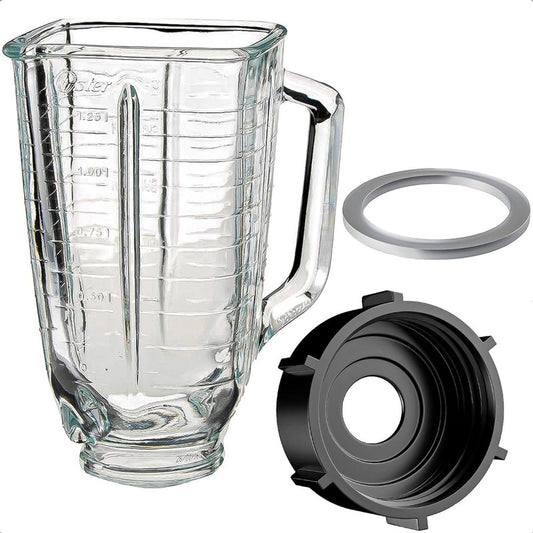 Vaso Licuadora Oster Vaso Vidrio De 1.25 L Base De Licuadora