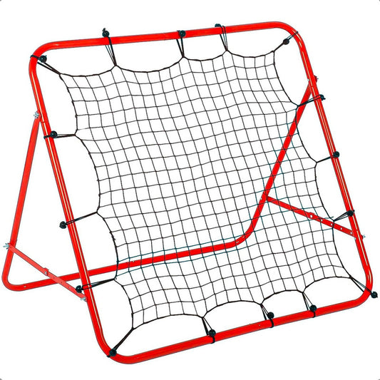 Red De Rebote Futbol Rebotador Futbol Entrenamiento Deportes Rojo