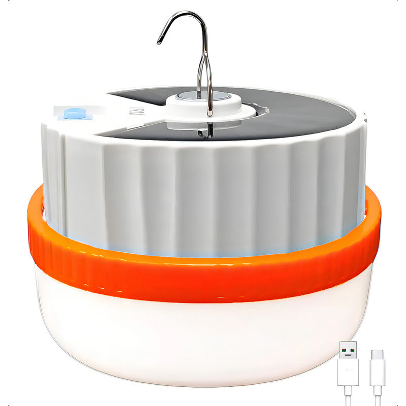 Lamparas Para Camping Lampara Solar Recargable Lampara Led Impermeable Lamparas Solares Para Camping Abs 3.7v Aire Libre Ip65 Lampara Camping Solar 150w 380lm Usb 3 Modos Luz Okshop