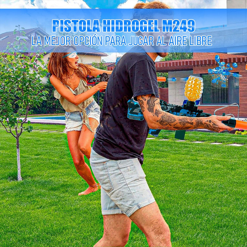 Pistola Hidrogel Pistola Aumatica Pistola Electrica Juguetes Azul