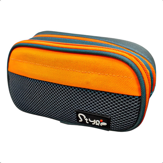 Estuche Escolar Estuche Para Lapices Estuche Niños Estuche Naranja
