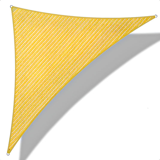 Toldo Vela Triangular Toldo Terraza Toldo 3.6x3.6x3.6cm Told Beige