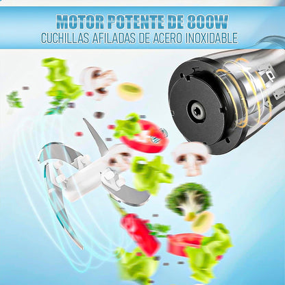 Procesador De Alimentos Picadora Procesadora Alimento Carne Negro