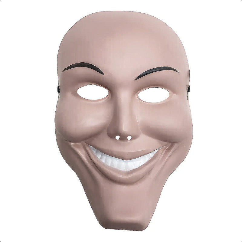 Máscara La Purga Máscara De Halloween Disfraz Mascaras Hallo Rosa La Purga Sonrisa