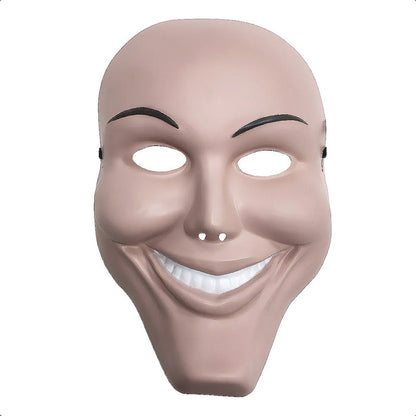 Máscara La Purga Máscara De Halloween Disfraz Mascaras Hallo Rosa La Purga Sonrisa