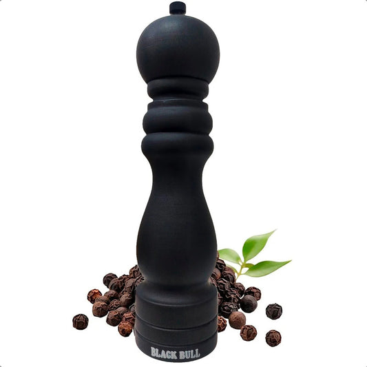 Pimentero Molinillo Madera Salpimentero De Madera Pimentero Saleros Y Pimenteros Madera Black Bull Salero Ceramica Espesor Ajustable Multifuncional Salero Molinillo Okshop