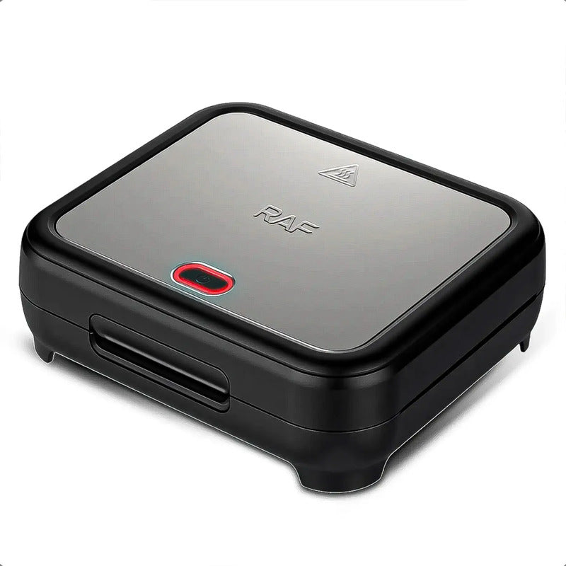 Sanwichera Electrica Parrillera Sanduchera Asador Sandwicher Negro