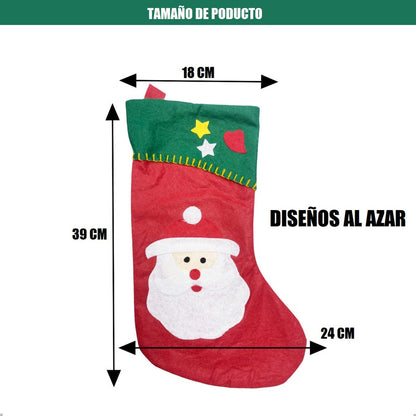 Pack X12 Botas Navideñas Adornos De Navidad Botas Colgantes Rojo Botas Navideñas