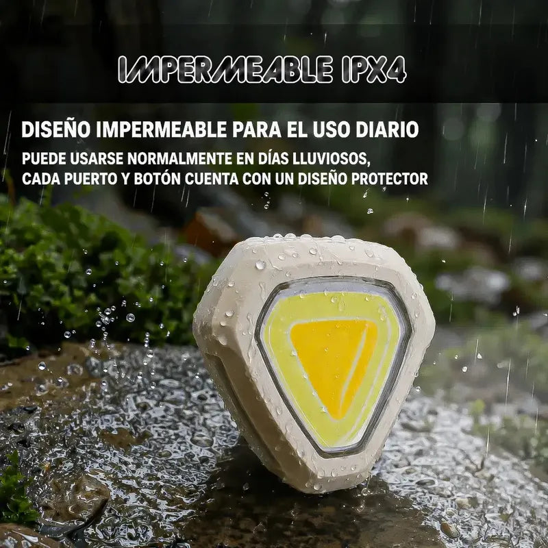 Linterna Frontal Recargable Linterna Casco Linterna Frontal Okshop Linterna Frontal Portátil Linterna Led Portátil... Beige Fria/calida/roja
