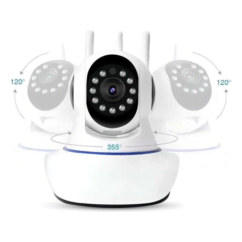 Camara De Seguridad Ip Motorizado P2p Wifi Vision Nocturna