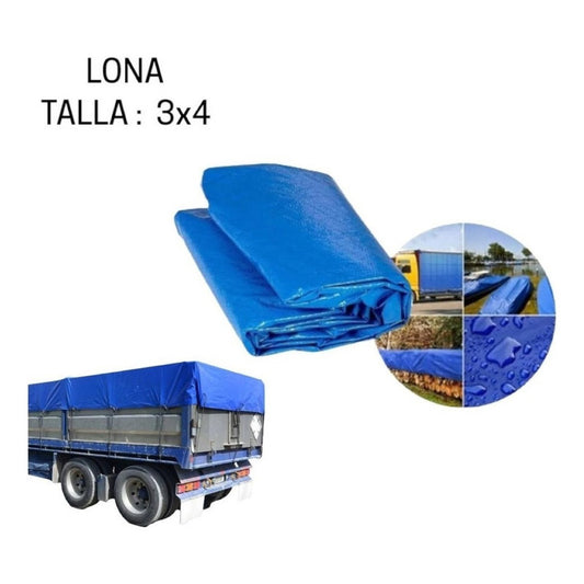 Lona Carpa Multiuso 3x4 Metros Impermeable Cobertor Universa