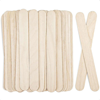 Pack 50 Palitos De Madera Para Pintar Palitos De Helado