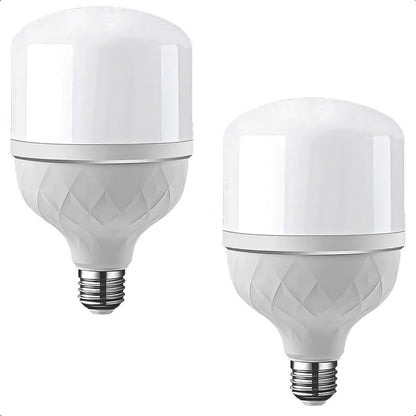 Ampolletas Led Luz Fría Pack X2 Ampolleta Led 50w Foco Led Blanco Frío