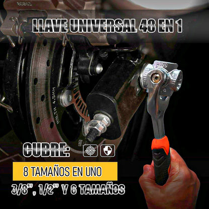 Llave Universal 48 En 1 Llave Multifunción Llave Tigre Llave Negro