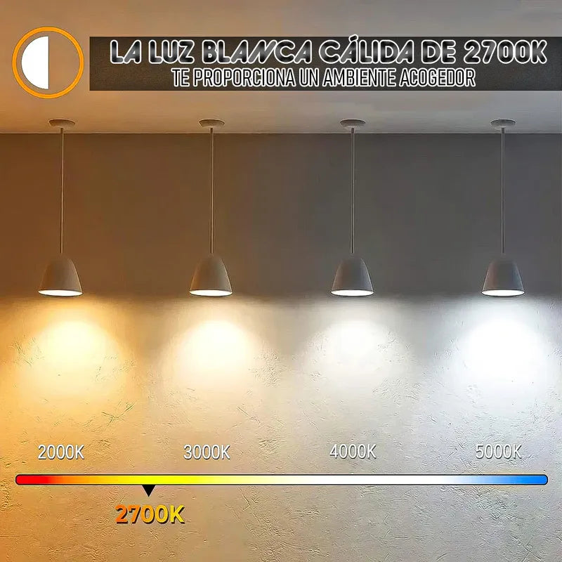 Ampolletas Led E27 Ampolleta Led 6w Bombilla Led Ampolletas Cálida
