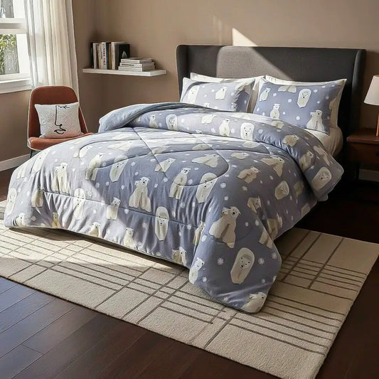 Plumon Edredon De Cama Cubrecama Chiporro Cobertor 180x220cm Modelo 7