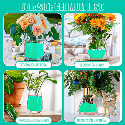 Repuesto Bolas De Gel Bolas De Gel Pack 20 Repuesto Pistola Azul