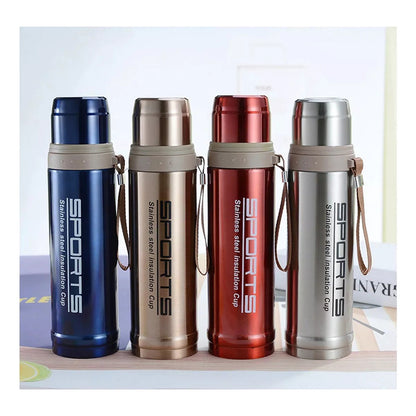 Recipiente Termico Acero Inoxidable Bronce Vaso Termico Frio 750ml Portatil Vaso Termico Sports Acero Inoxidable Vaso Cilindrico Ter Vaso Termico Para Cafe Termo Agua Caliente 750ml Portatil Okshop