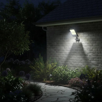 Foco Solar Foco Solar Exterior Foco Led Solar Focos Solares Negro Blanco