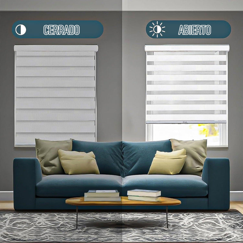 Cortinas Roller Cortina Roller 60x200cm Persiana Enrollable Salmón