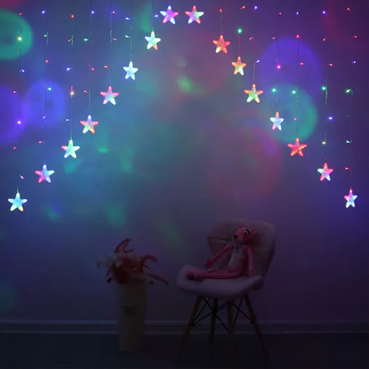 X2 Luces De Navidad Adorno Navideño Luz Forma De Pino 3mts