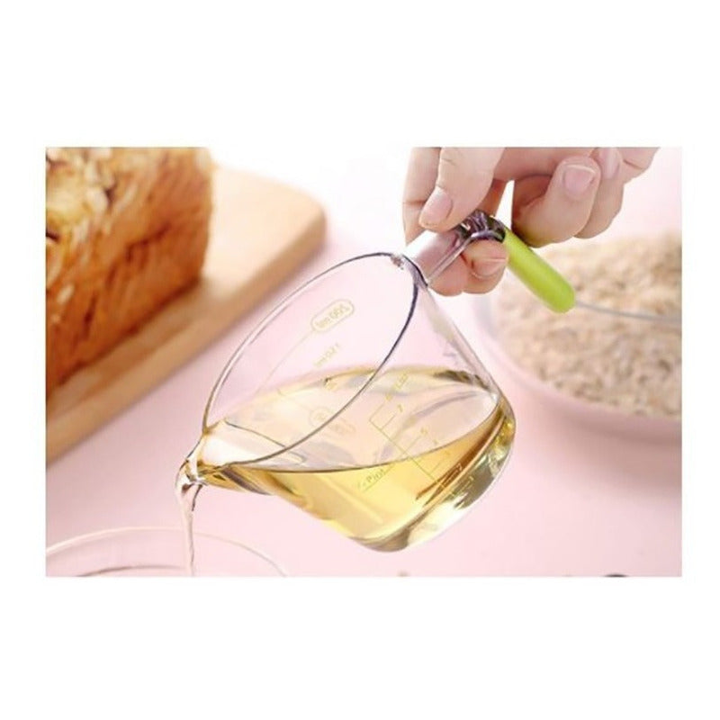 Juego De 3 Jarritas Medidoras Para Cocina Color Transparentes