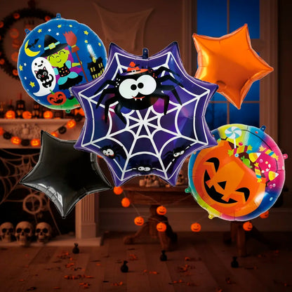 Globos Metalizados Globos Halloween Decoracion Para Fiestas Modelo 3