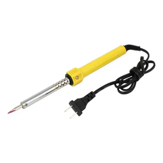 Cautin Electrico 60w Kit Cautin Tipo Lapiz Flux Estaño 220v Cautin Para Soldar 60w Cautin Punta Fina Soldador De Estaño Soldadura De Estaño Cautin Soldar Color Amarillo Okshop
