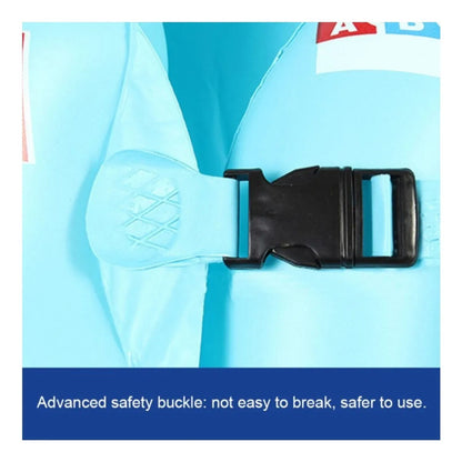 Chaleco Salvavidas Inflable Para Niños De Piscina O Playa Color Azul