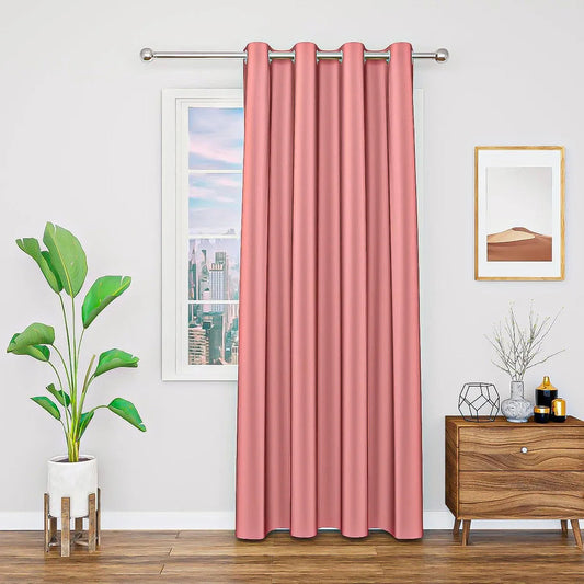 Cortinas De Tela Cortinas Tela Living Cortina De Puerta Cort Rosa