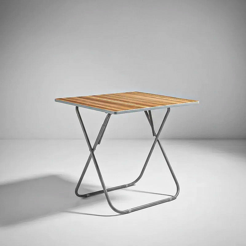 Mesa Plegable Mesa Terraza Plegable Mesas Pegables 60cm Mesa Marrón